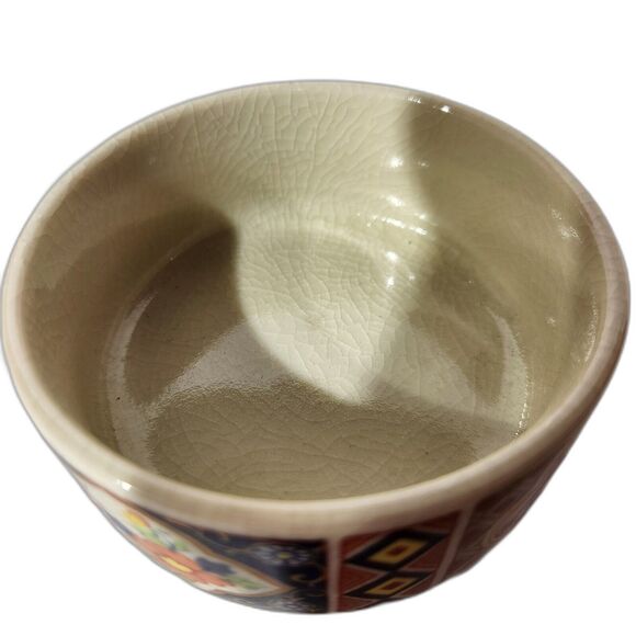 Imari Style Floral Lidded Jar Jewelry Trinket Powder Box Porcelain Colorful - Picture 8 of 11